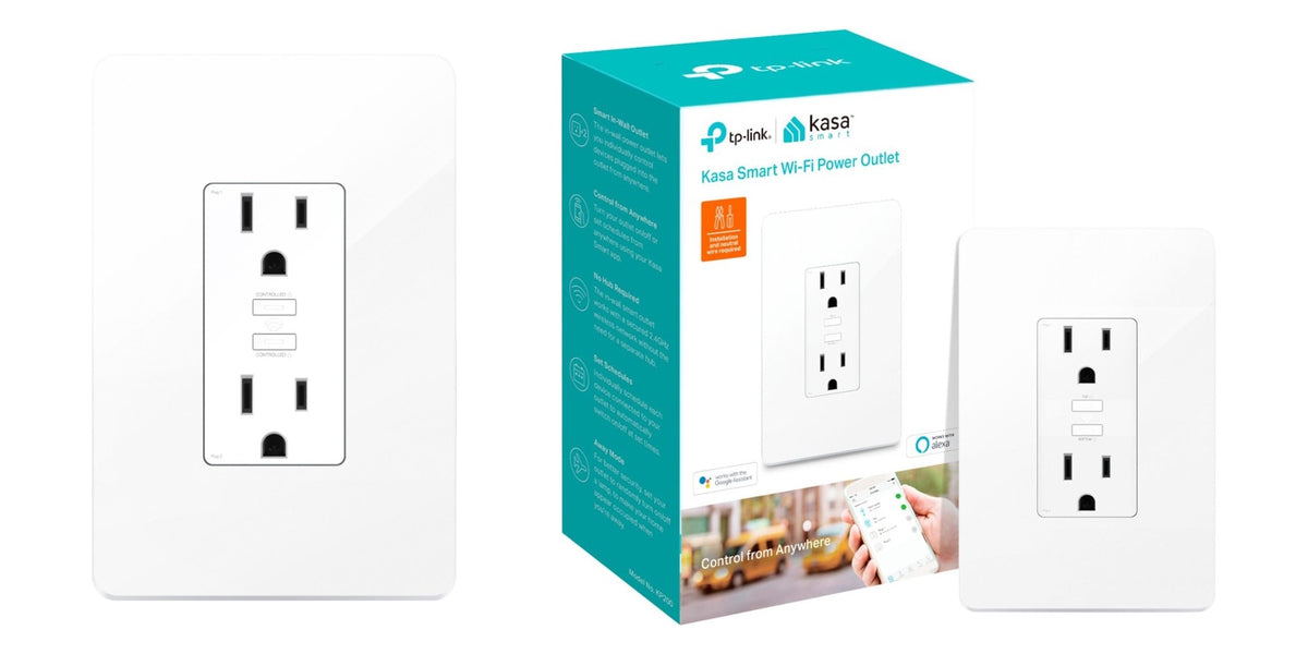 Kasa In-wall Smart Outlet – Smrter Home